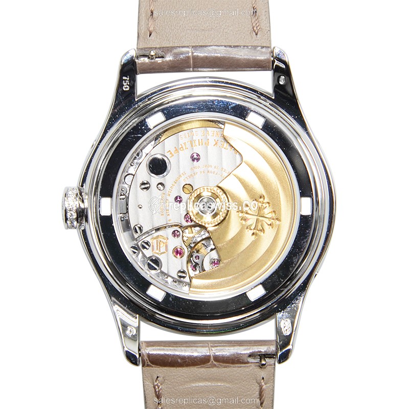 Patek Philippe 4936G-001 COMPLICATIONS Automatic 18kt White Gold & Diamond