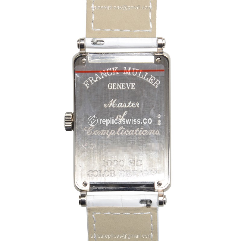 Franck Muller 1000 SC COL DR (OG) LONG ISLAND Automatic 18kt White Gold