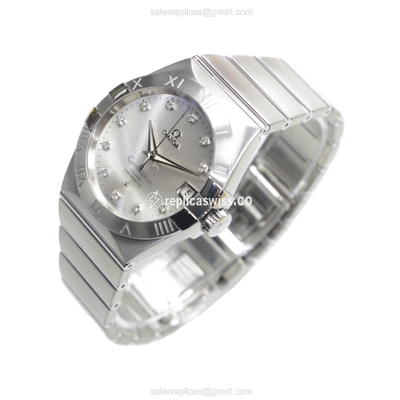 Omega 123.10.38.21.52.001 CONSTELLATION Automatic Stainless Steel