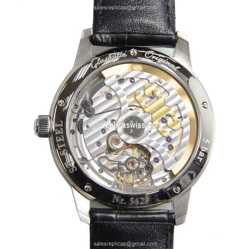 Glashutte 100-03-32-42-04 SENATOR PANORAMA DATE Automatic Stainless Steel