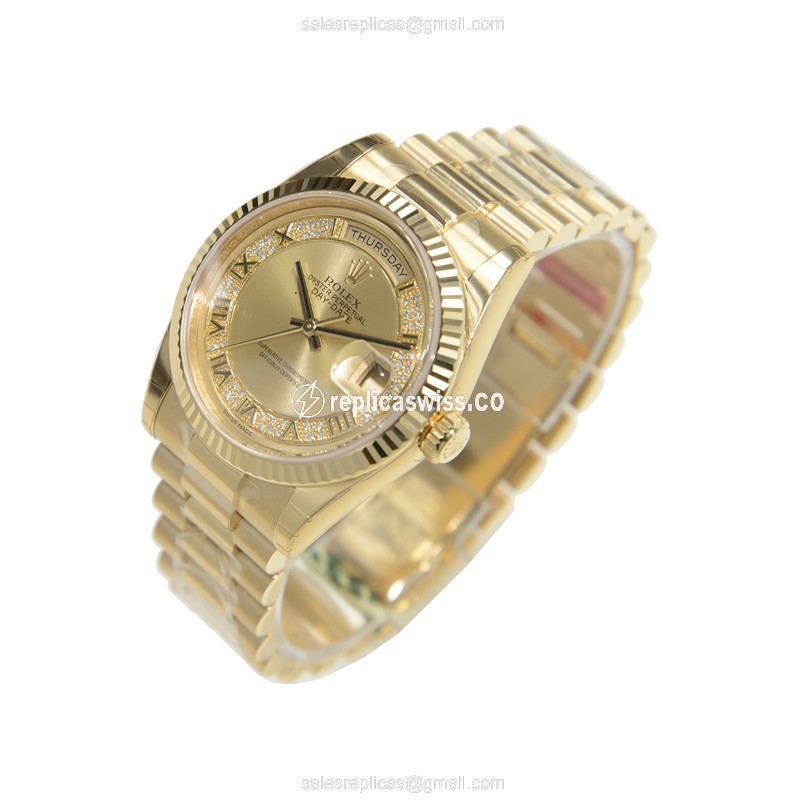 Rolex 118238 DAY-DATE Automatic 18kt Yellow Gold