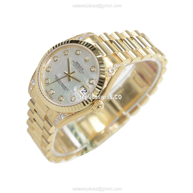 Rolex 178238 DATEJUST Automatic 18kt Gold & Diamond
