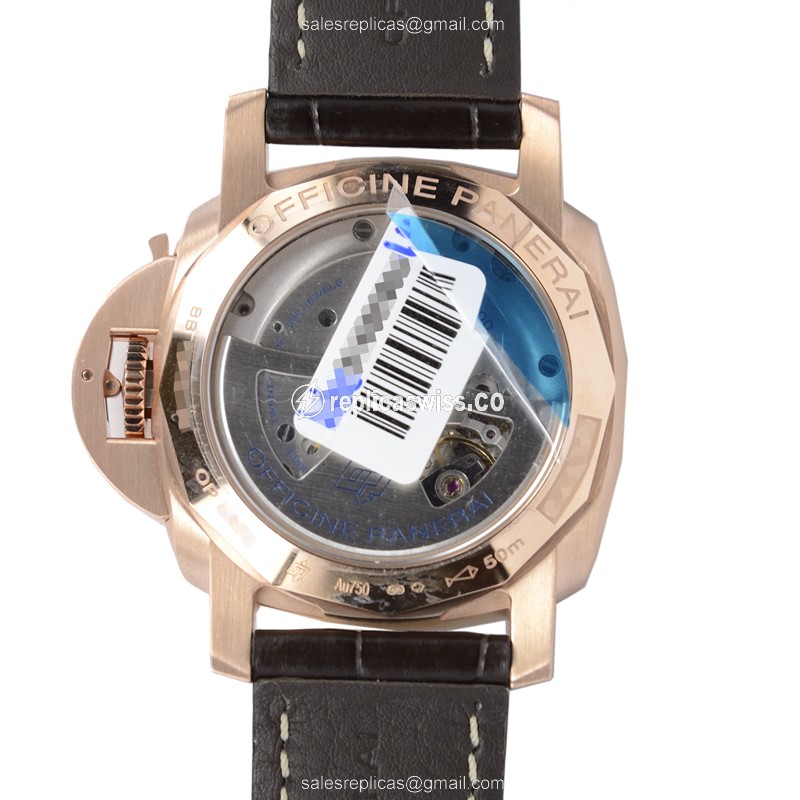 Panerai PAM00393 LUMINOR Automatic 18kt Rose Gold