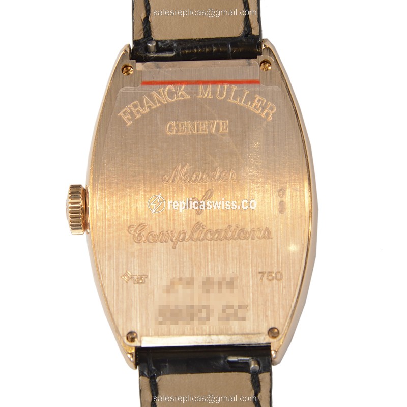 Franck Muller 5850 SC (5N) CINTREE CURVEX Automatic 18kt Rose Gold