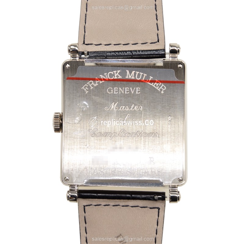 Franck Muller 6000 K SC DT R (OG) MASTER SQUARE Automatic 18kt White Gold