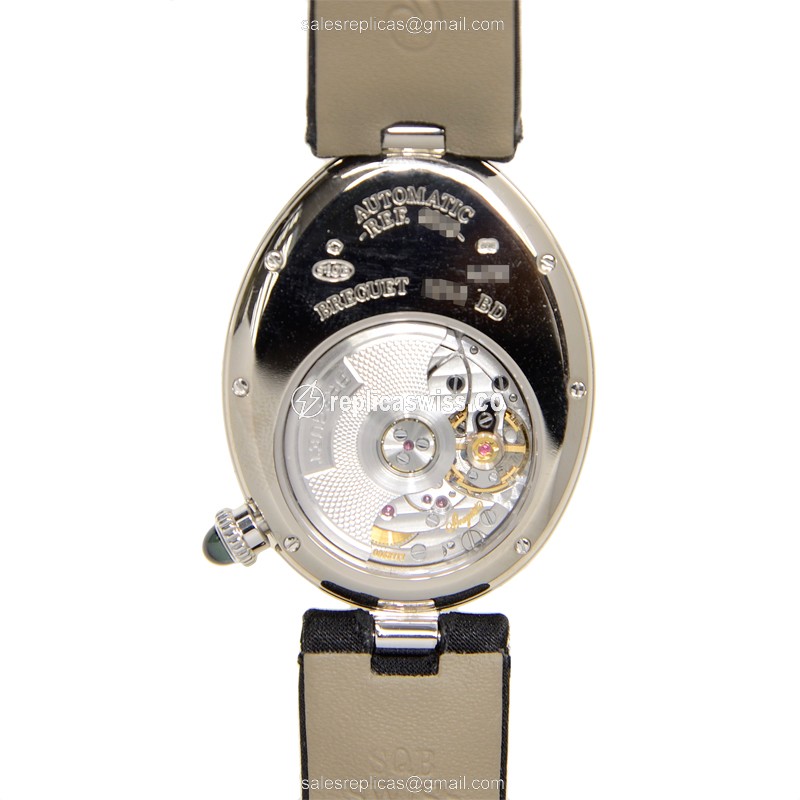 Breguet 8908BB/52/864/D00D REINE DE NAPLES Automatic 18kt White Gold & Diamond
