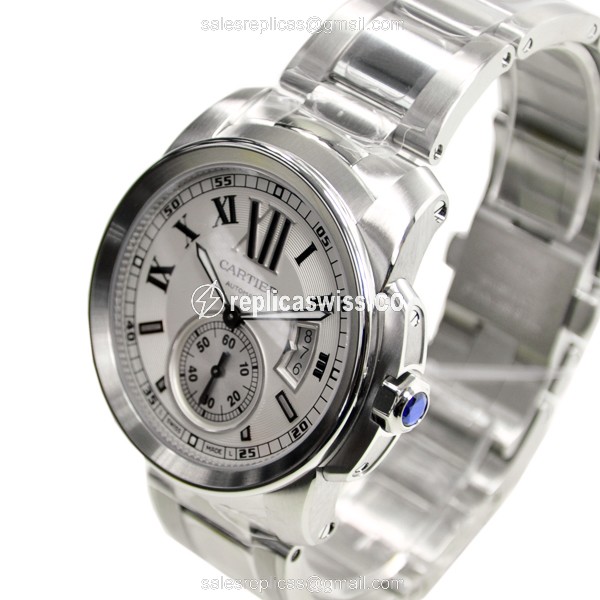 Cartier W7100015 CALIBRE DE CARTIER Automatic Stainless Steel