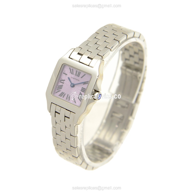 Cartier W2510002 SANTOS Quartz Stainless Steel