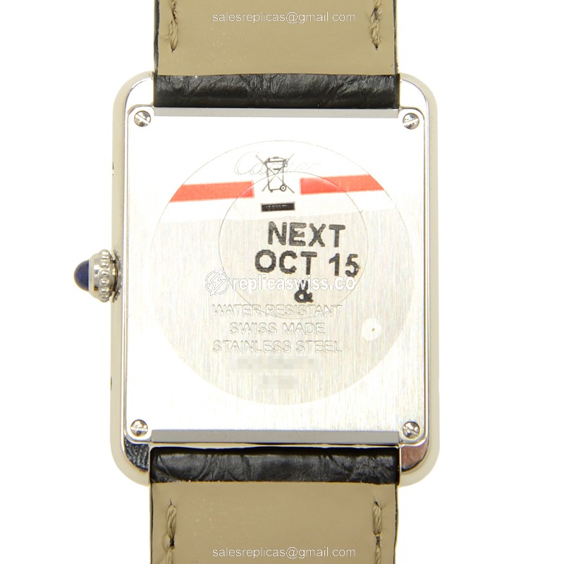 Cartier W5200003 TANK Quartz Stainless Steel