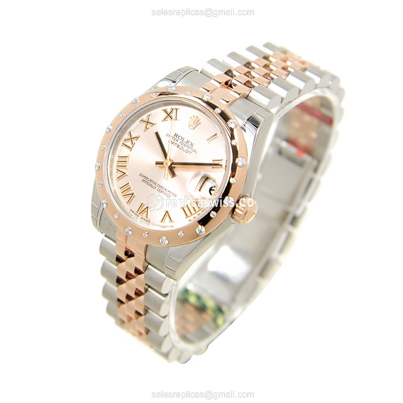 Rolex 178341PKRN LADY DATEJUST Automatic 18kt Rose Gold & Steel