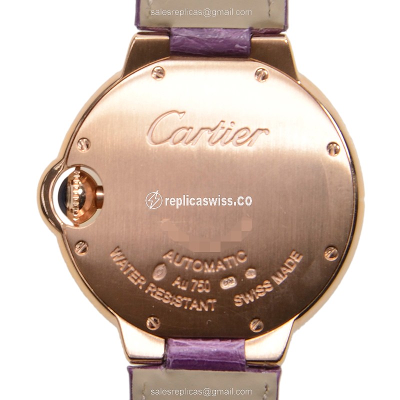 Cartier WE902040 BALLON BLEU Automatic 18kt Rose Gold
