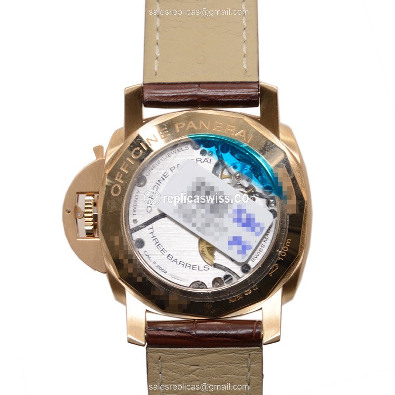 Panerai PAM00289 LUMINOR Manual Wind 18kt Rose Gold
