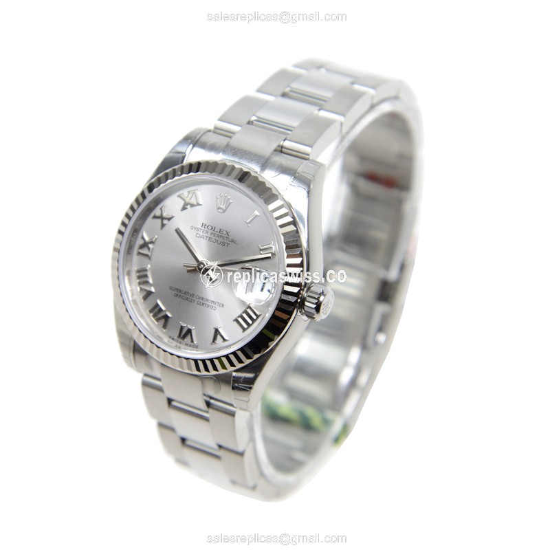 Rolex M178274-0062 LADY DATEJUST Automatic 18kt White Gold & Steel