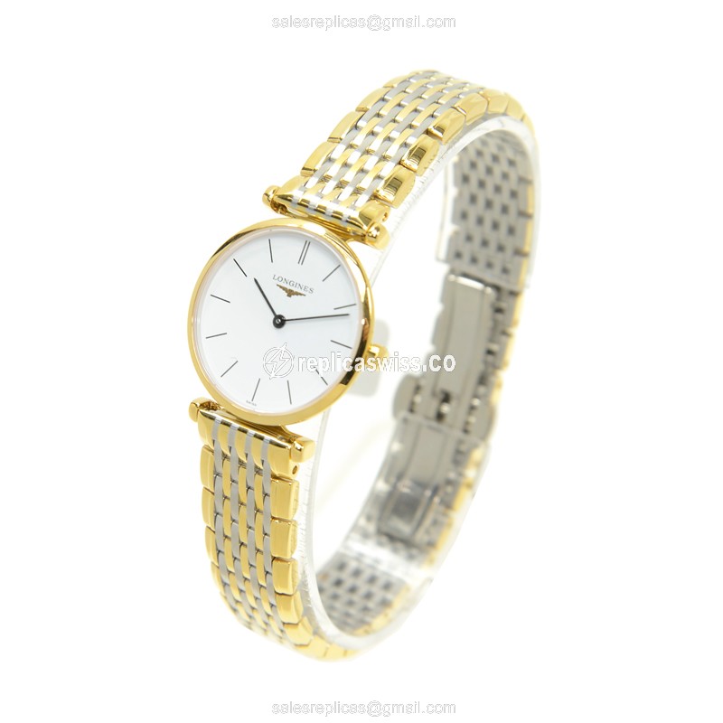 Longines L4.209.2.12.7 LA GRANDE Quartz PVD Gold