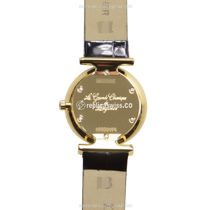 Longines L4.209.2.11.2 LA GRANDE Quartz PVD Gold