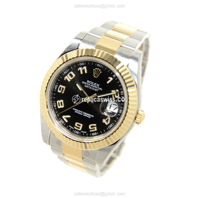 Rolex 116333 DATEJUST Automatic 18kt Gold & Steel