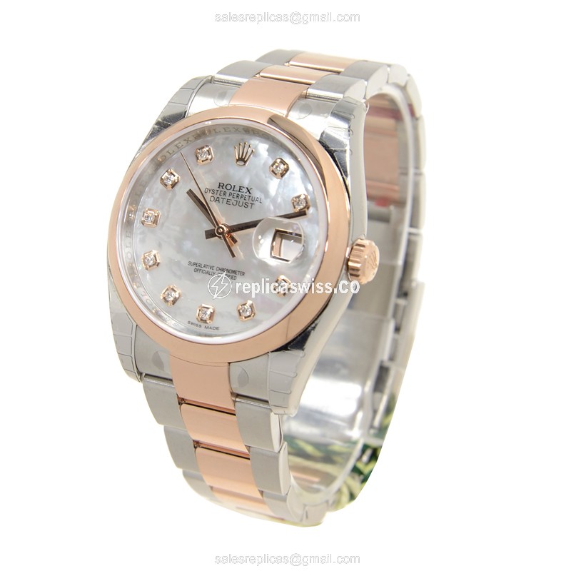 Rolex 116201WTNG DATEJUST Automatic 18kt Rose Gold & Steel