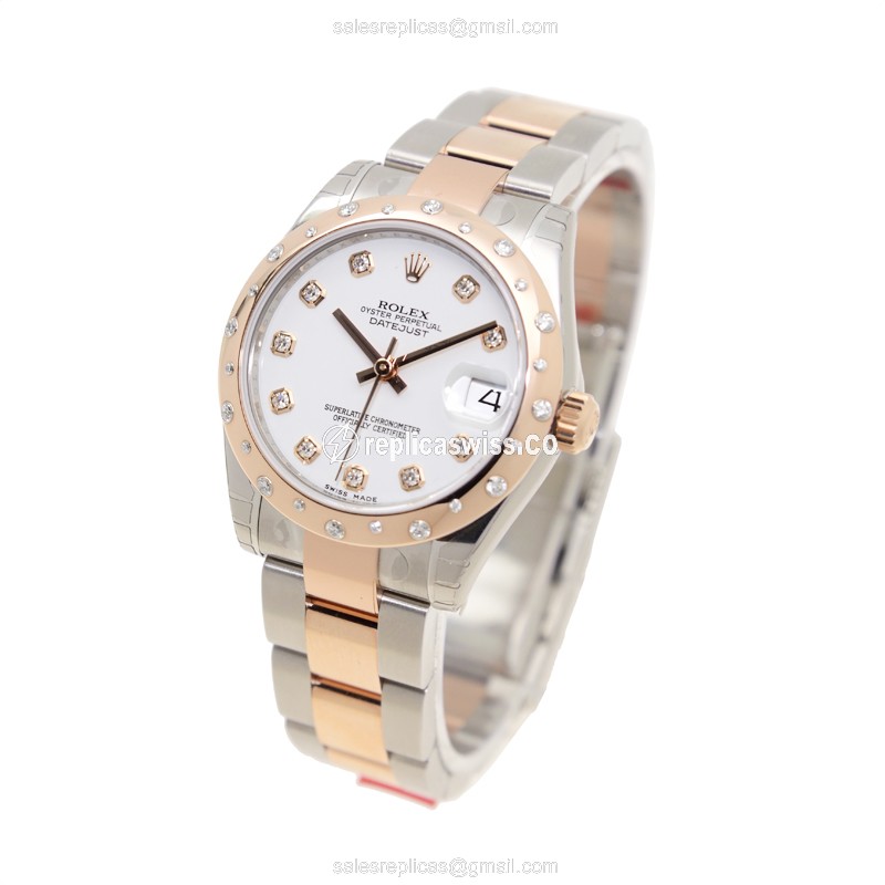 Rolex 178341 LADY DATEJUST Automatic 18kt Rose Gold & Steel