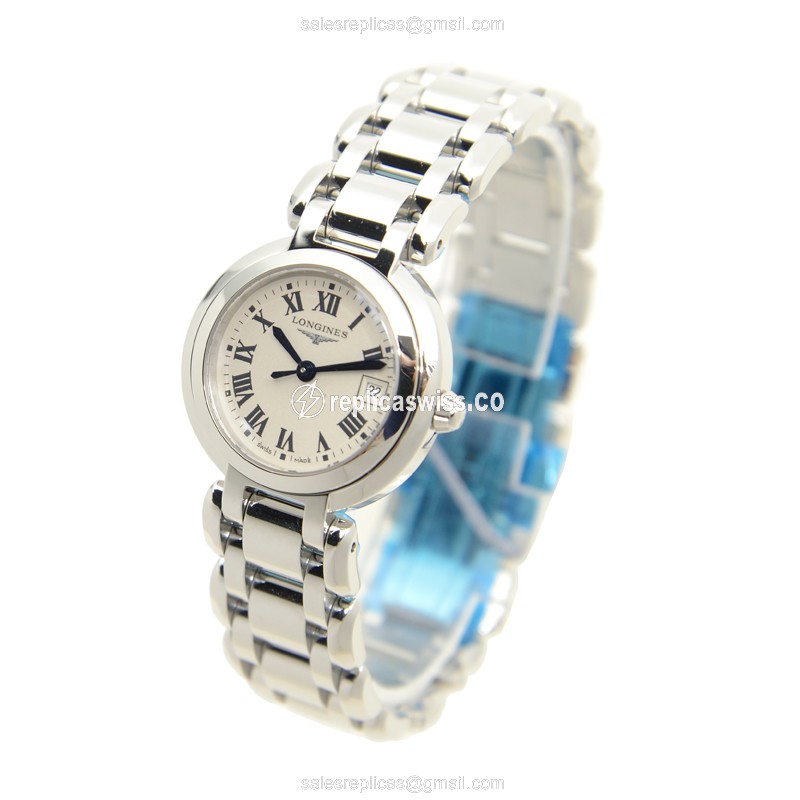 Longines L8.110.4.71.6 PRIMA LUNA Quartz Stainless Steel