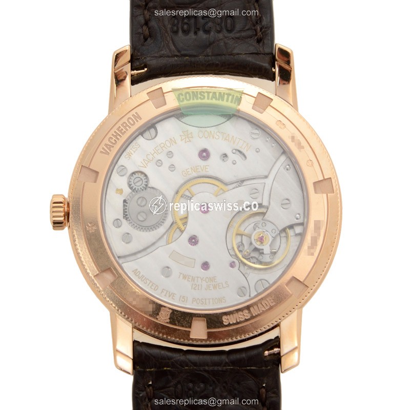 Vacheron Constantin 82172/000R-9382 TRADITIONNELLE Manual Wind 18kt Rose Gold