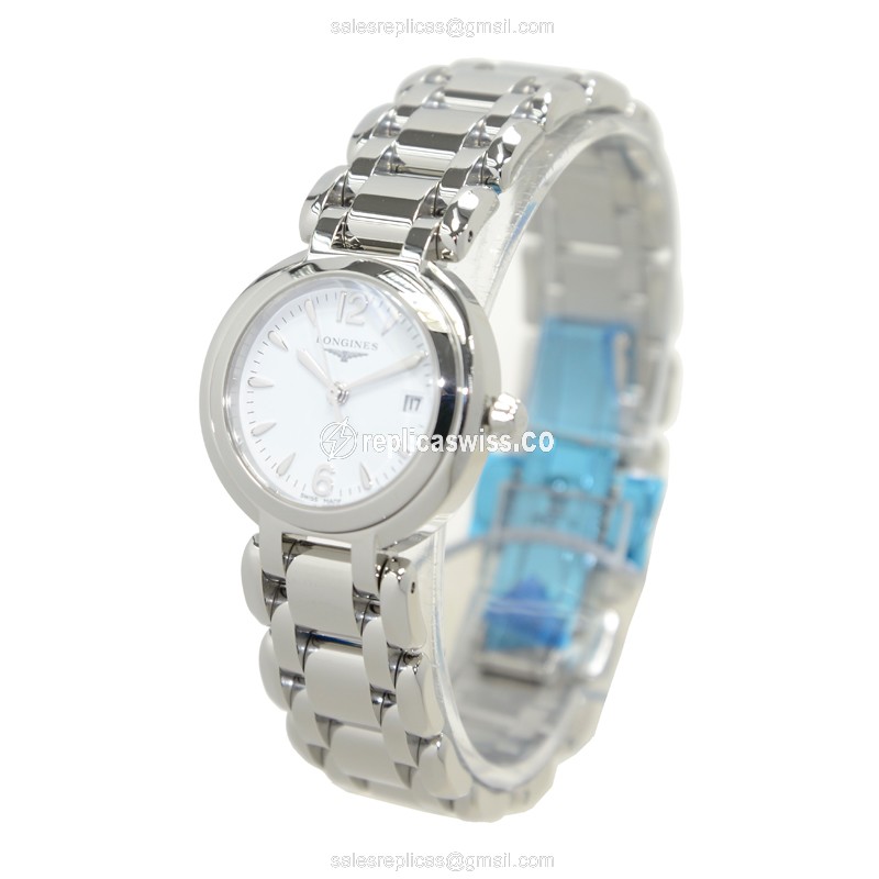 Longines L8.110.4.16.6 PRIMA LUNA Quartz Stainless Steel