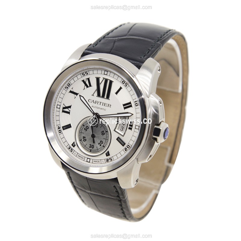 Cartier W7100037 CALIBRE DE CARTIER Automatic Stainless Steel