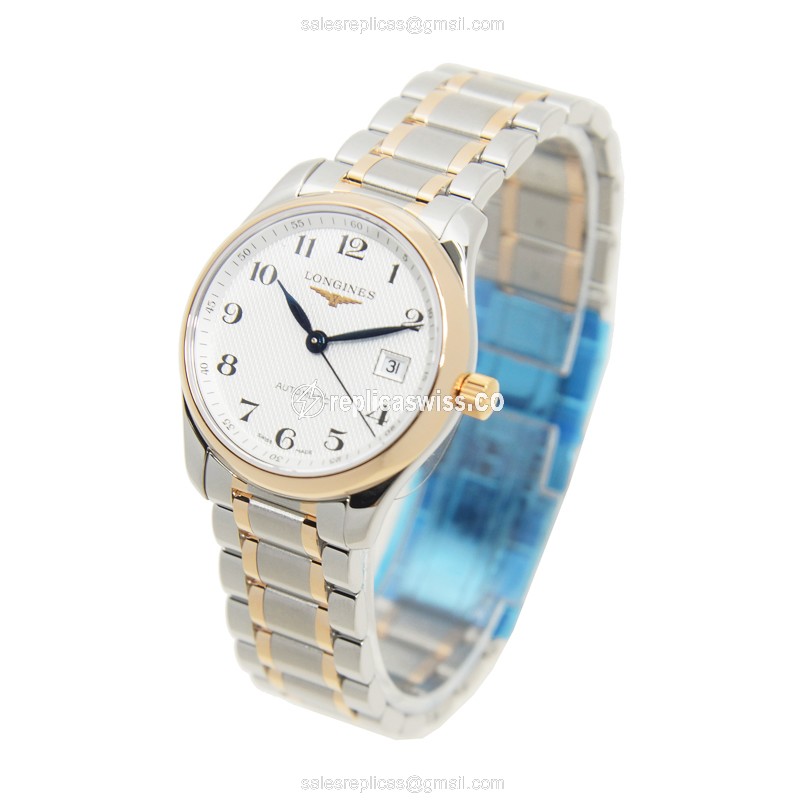 Longines L2.257.5.79.7 MASTER Automatic 18kt Gold & Steel