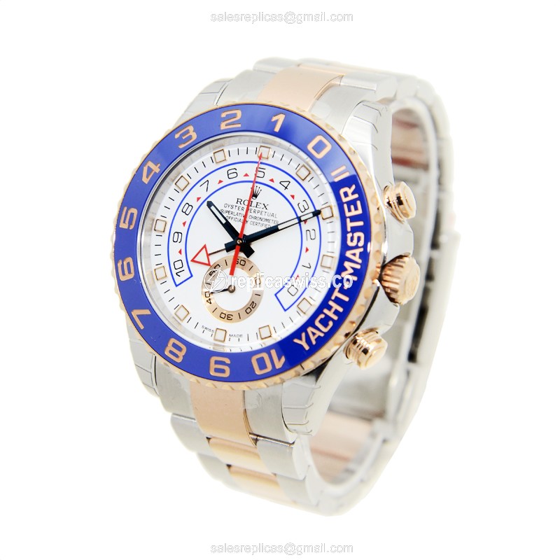 Rolex 116681 YACHT MASTER II Automatic 18kt Rose Gold & Steel
