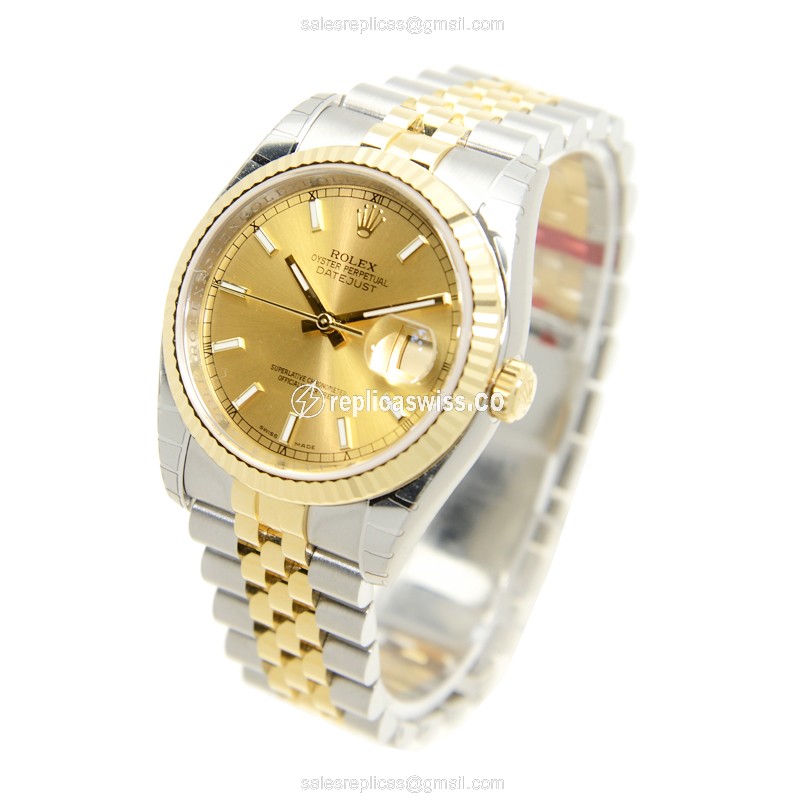 Rolex 116233 DATEJUST Automatic 18kt Gold & Steel