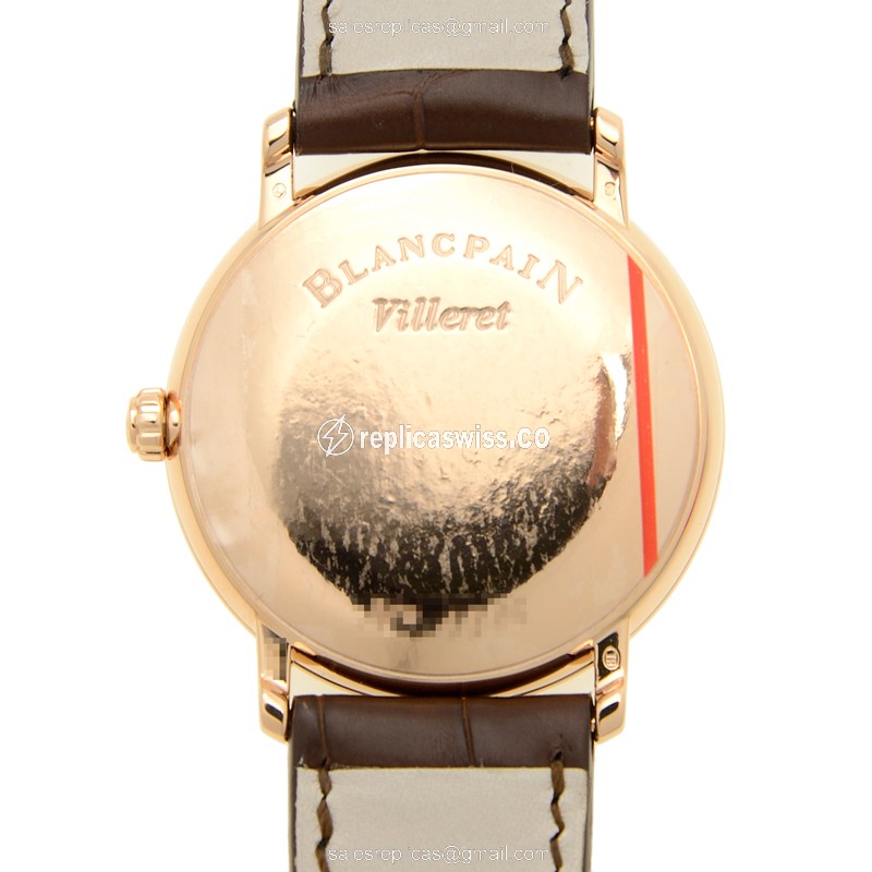 Blancpain 6223-3642-55B VILLERET Automatic 18kt Rose Gold