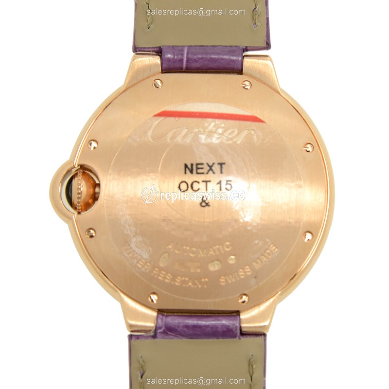 Cartier WE902028 BALLON BLEU Automatic 18kt Rose Gold