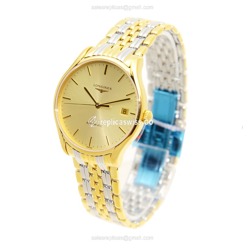 Longines L4.860.2.32.7 LONGINES LYRE Automatic PVD Gold