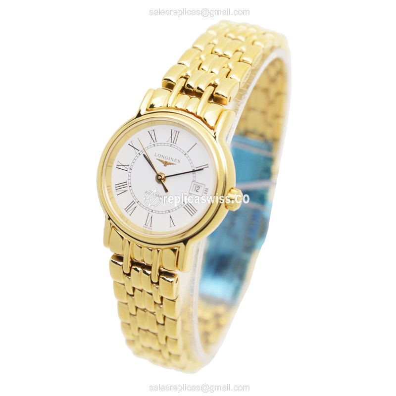Longines L4.321.2.11.8 PRESENCE Automatic PVD Gold