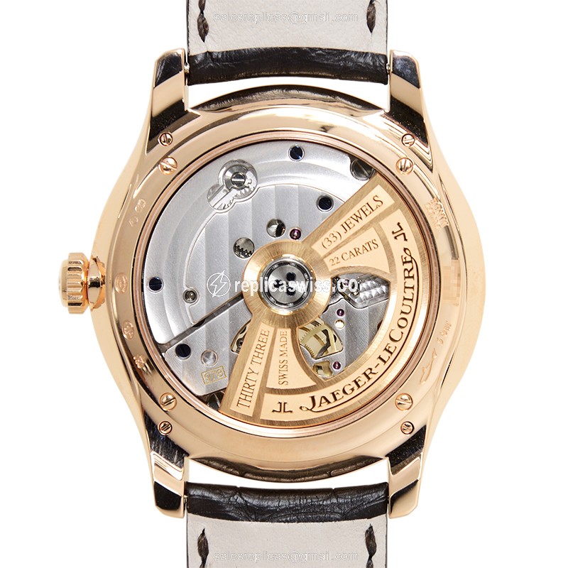 Jaeger-Lecoultre Q1562501 MASTER ULTRA THIN Automatic 18kt Rose Gold & Diamonds