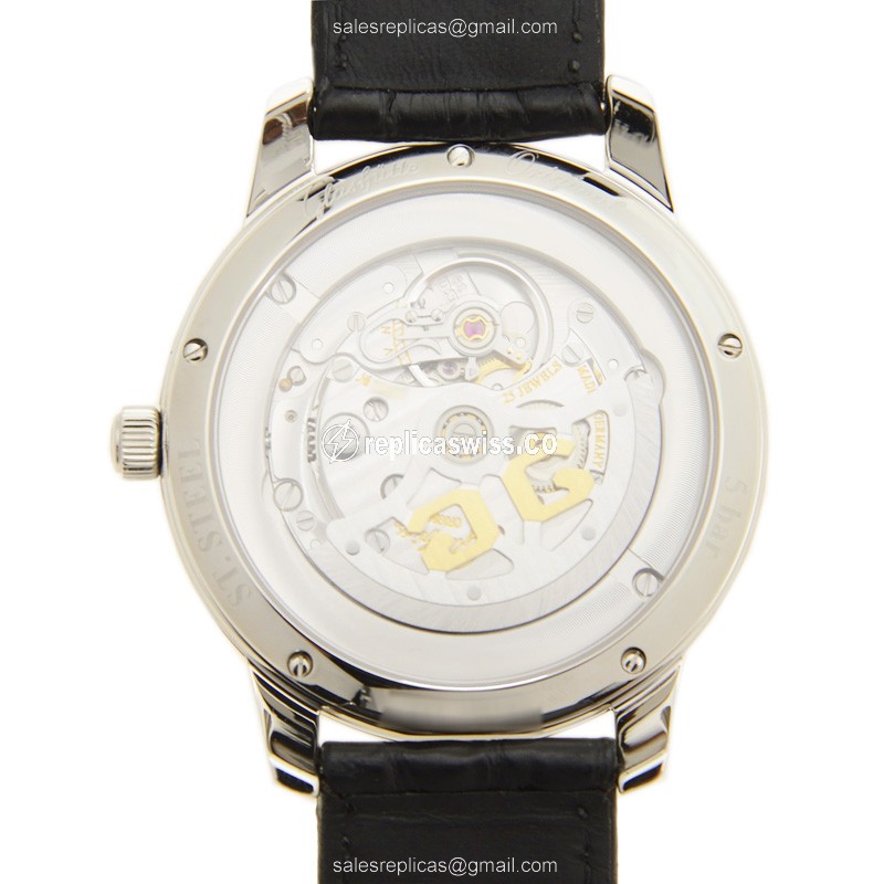 Glashutte 1-39-59-01-02-04 SENATOR MANUAL WINDING SKELETONIZED Automatic Stainless Steel
