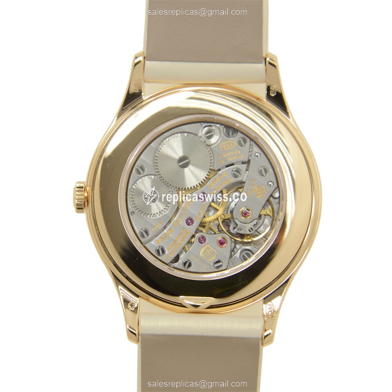 Patek Philippe 4987R-010 CALATRAVA Manual Wind 18kt Rose Gold & Diamonds