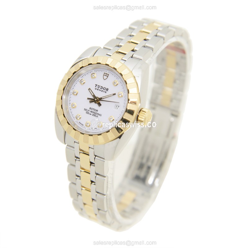 Tudor 22013-62543-10DI-WT CLASSIQUE Automatic Gold & Steel