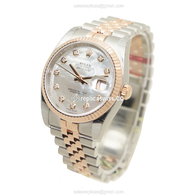 Rolex 116231 DATEJUST Automatic 18kt Rose Gold & Steel