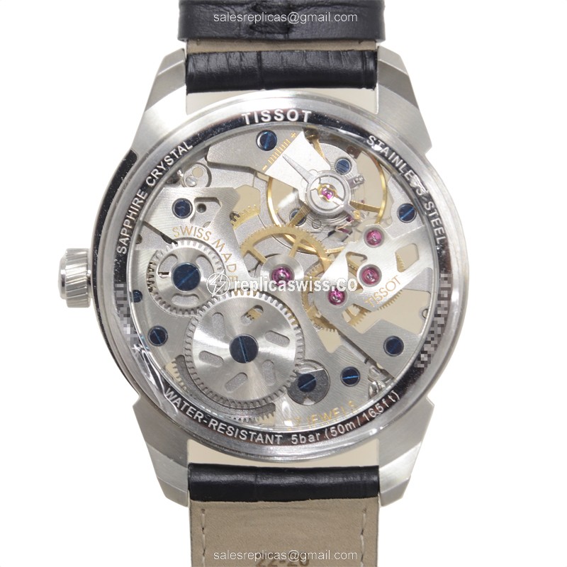 Tissot T070.405.16.411.00 T-COMPLICATION SQUELETTE Manual Wind Stainless Steel