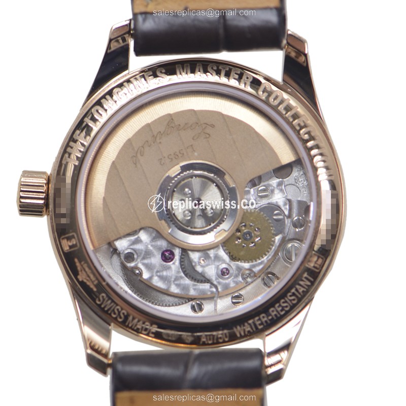 Longines L2.128.8.78.3 MASTER Automatic 18kt Rose Gold