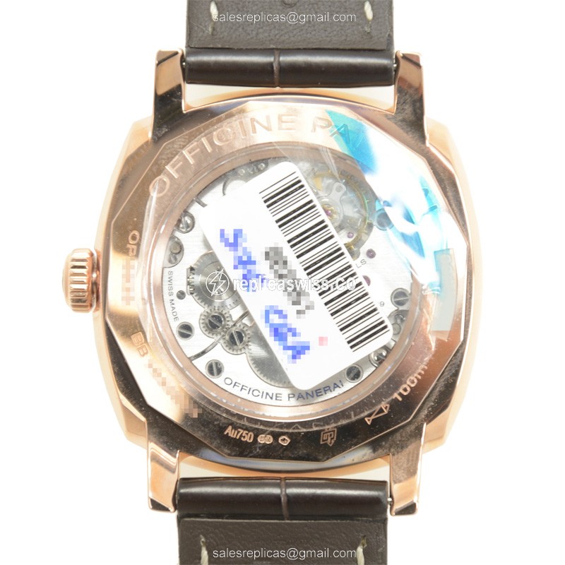 Panerai PAM00513 RADIOMIR Manual Wind 18kt Rose Gold