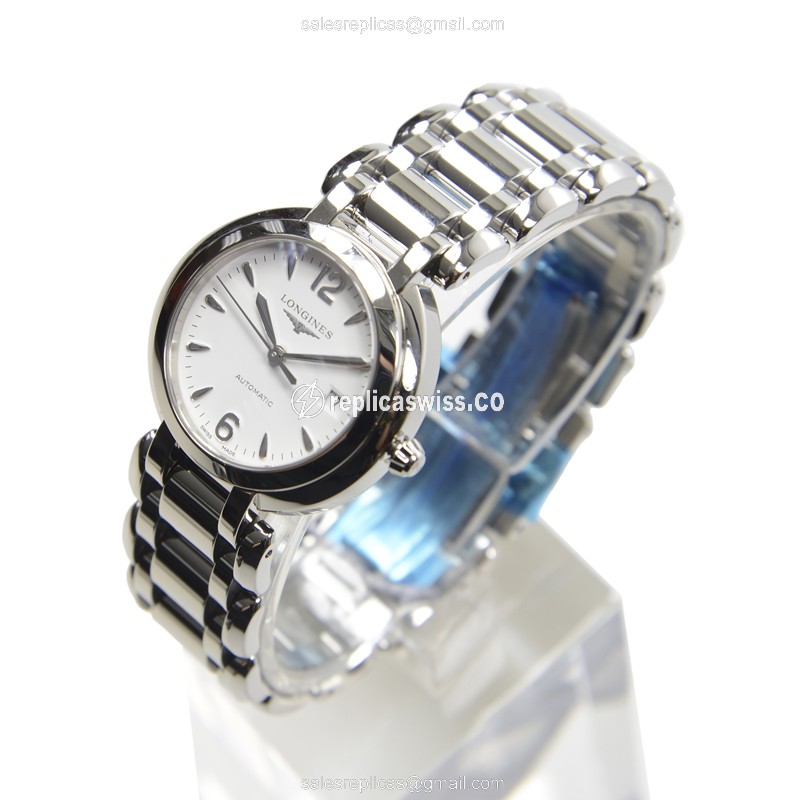 Longines L8.113.4.16.6 PRIMA LUNA Automatic Stainless Steel
