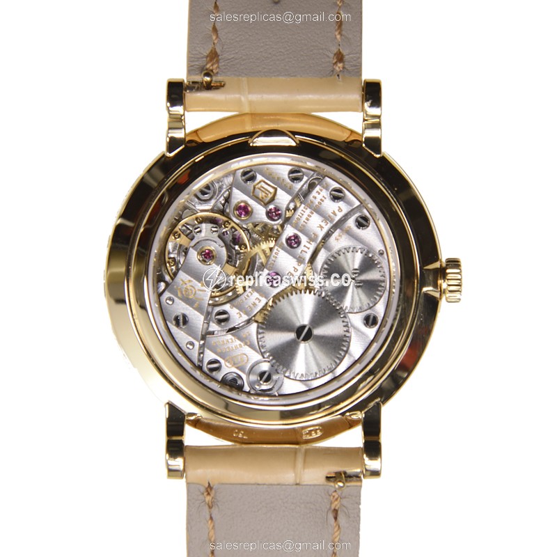 Patek Philippe 7119J-010 CALATRAVA Manual Wind 18kt Yellow Gold