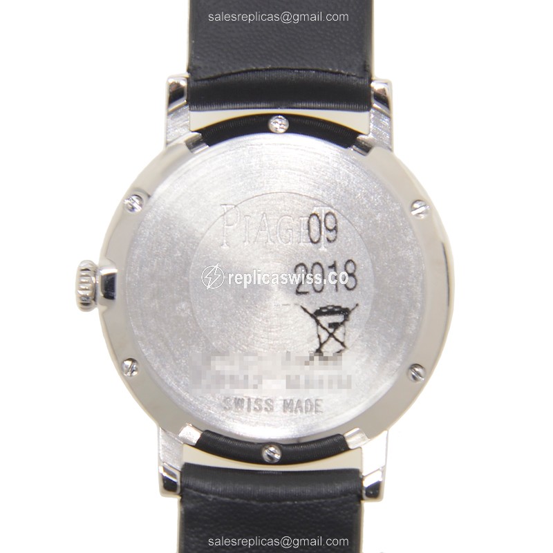 Piaget G0A37033 ALTIPLANO Quartz 18kt White Gold & Diamond & Steel