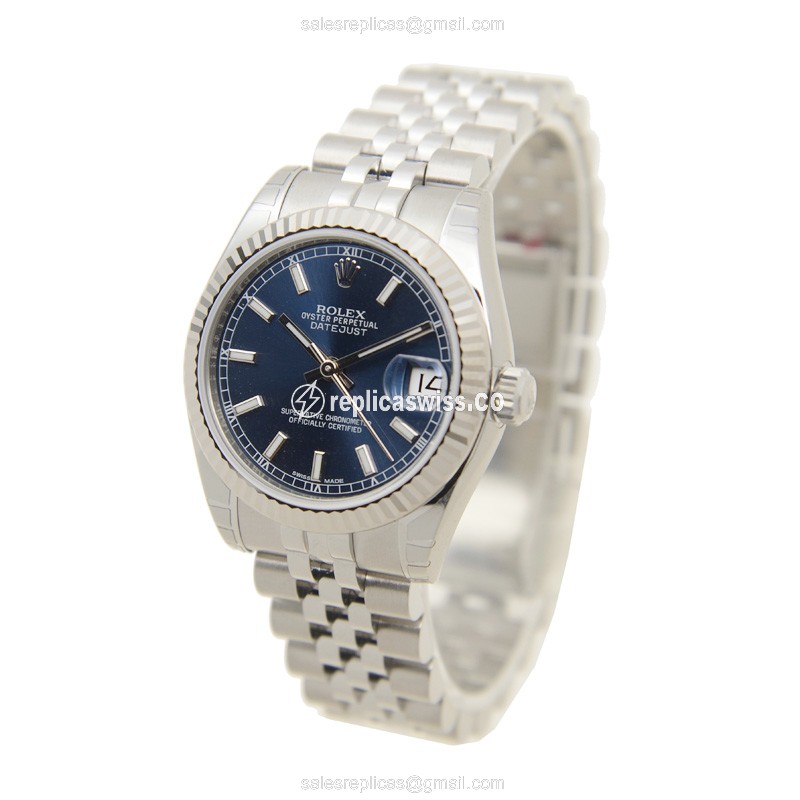 Rolex 178274-0037 LADY DATEJUST Automatic 18kt White Gold & Steel
