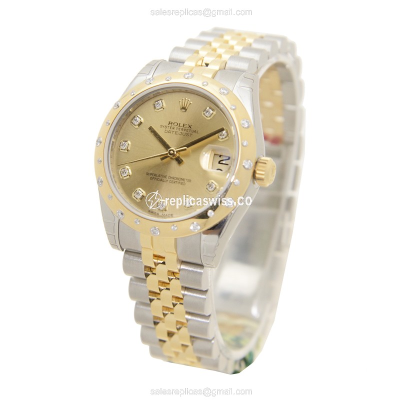 Rolex 178343GCH LADY DATEJUST Automatic 18kt Gold & Steel