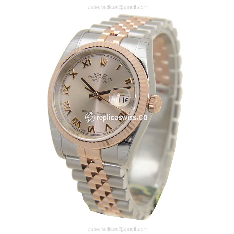 Rolex 116231 DATEJUST Automatic 18kt Rose Gold & Steel
