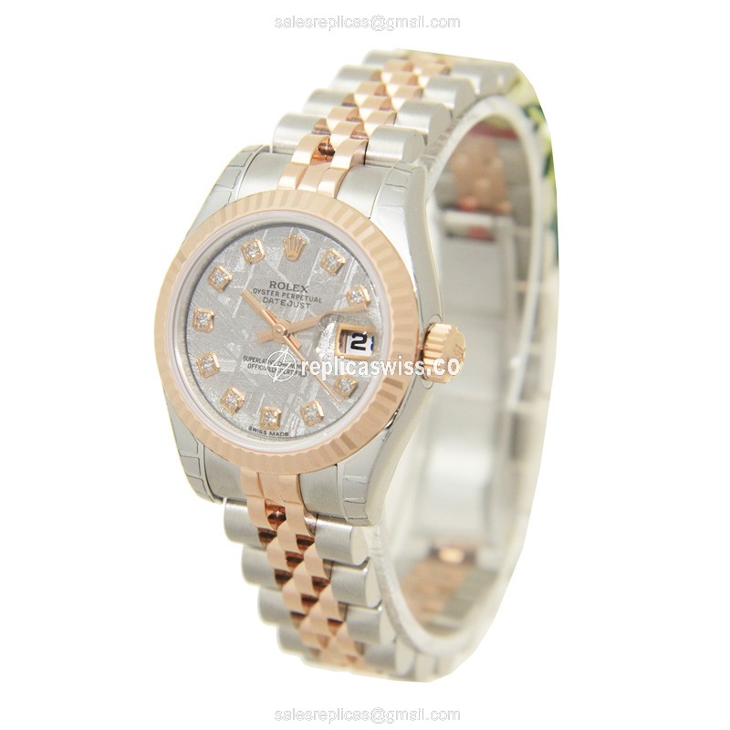 Rolex 179171 LADY DATEJUST Automatic 18kt Rose Gold & Steel