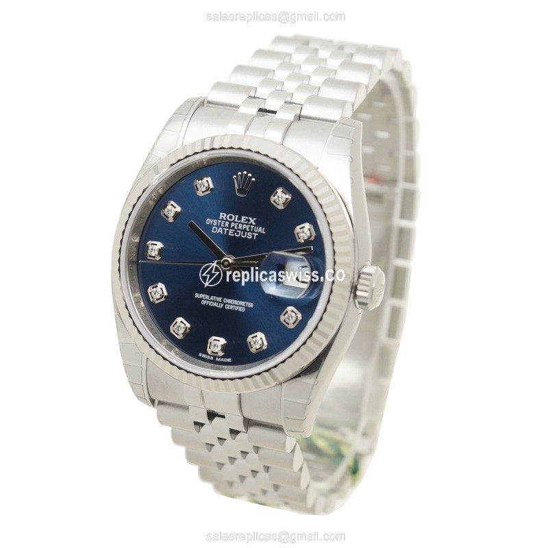 Rolex 116234G DATEJUST Automatic 18kt White Gold & Steel