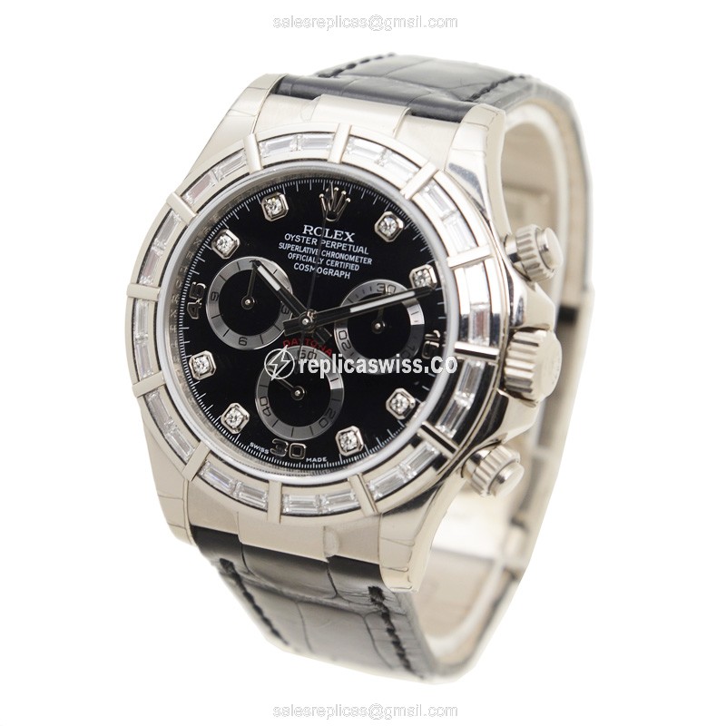 Rolex 116589BR DAYTONA Automatic 18kt White Gold & Diamond